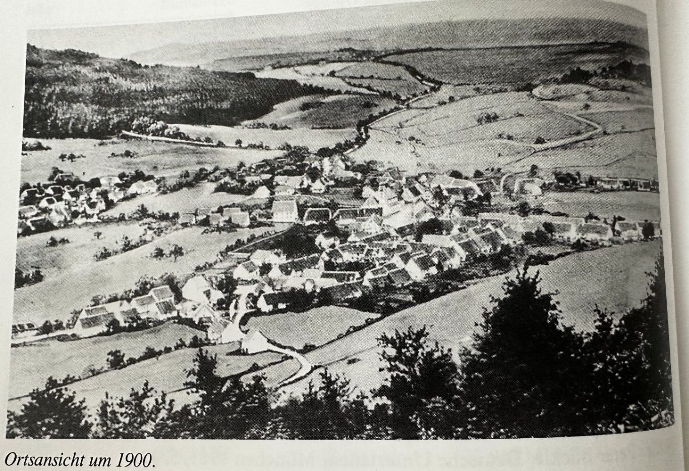 Blick aufs Steigle mit der Zeigerstellung 